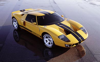 2002 Ford GT40 Concept wallpaper thumbnail.