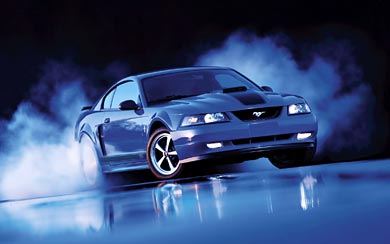 2003 Ford Mustang Mach 1 wallpaper thumbnail.