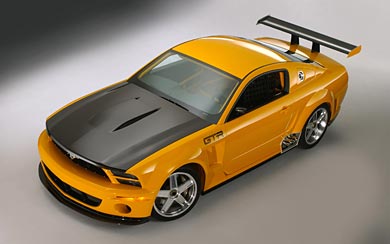2004 Ford Mustang GT-R Concept wallpaper thumbnail.