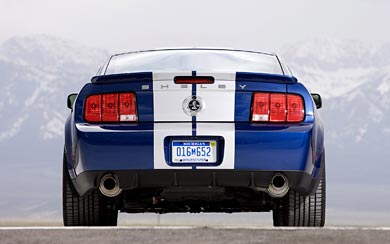 2008 Ford Shelby Mustang GT500KR wallpaper thumbnail.