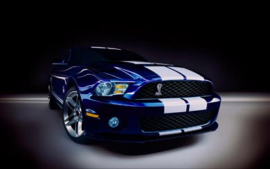 2010 Ford Shelby Mustang GT500 wallpaper thumbnail.