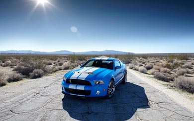 2010 Ford Shelby Mustang GT500 wallpaper thumbnail.