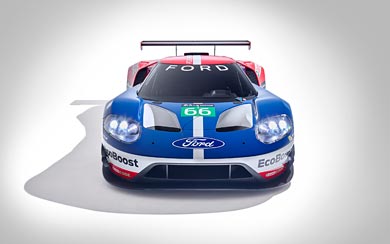 2016 Ford GT Le Mans Racecar wallpaper thumbnail.