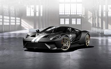 2017 Ford GT 66 Heritage Edition wallpaper thumbnail.