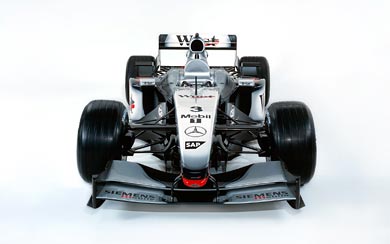 2002 McLaren MP4-17 wallpaper thumbnail.
