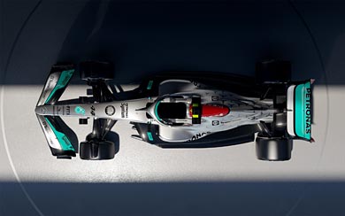 2022 Mercedes AMG W13 F1 E Performance wallpaper thumbnail.