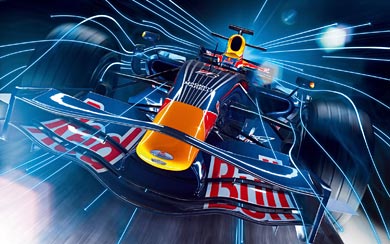 2008 Red Bull Racing RB4 wallpaper thumbnail.