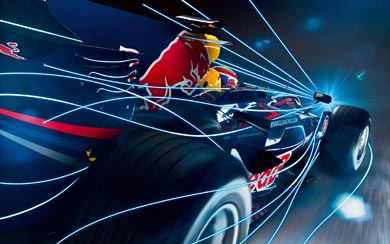 2008 Red Bull Racing RB4 wallpaper thumbnail.