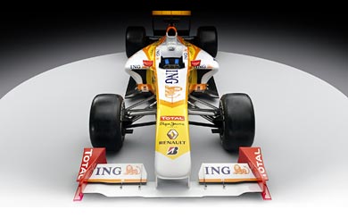 2009 Renault F1 R29 wallpaper thumbnail.