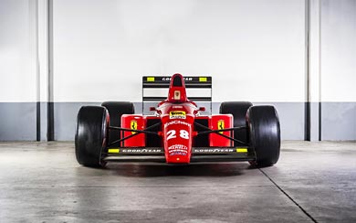 1989 Ferrari F1-89 wallpaper thumbnail.