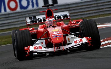 2004 Ferrari F2004 wallpaper thumbnail.