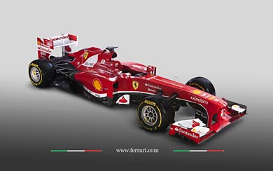 2013 Ferrari F138 wallpaper thumbnail.