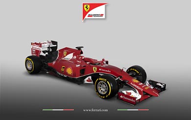 2015 Ferrari SF15-T wallpaper thumbnail.