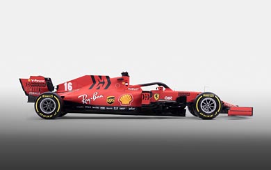 2020 Ferrari SF1000 wallpaper thumbnail.
