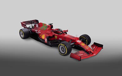 2021 Ferrari SF21 wallpaper thumbnail.