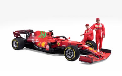 2021 Ferrari SF21 wallpaper thumbnail.