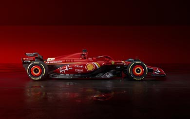 2024 Ferrari SF-24 wallpaper thumbnail.