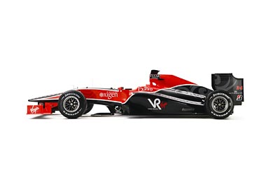 2010 Virgin Racing VR-01 wallpaper thumbnail.