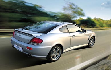 2005 Hyundai Coupe wallpaper thumbnail.