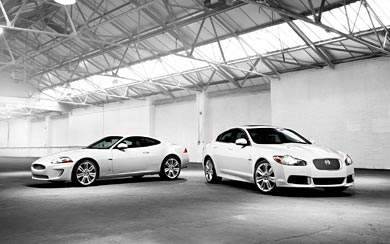 2010 Jaguar XKR wallpaper thumbnail.