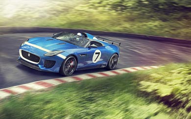 2013 Jaguar Project 7 Concept wallpaper thumbnail.