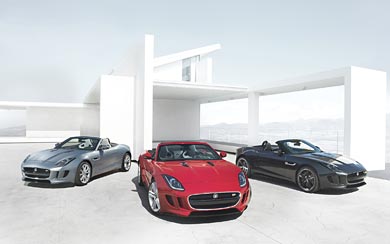 2014 Jaguar F-Type wallpaper thumbnail.