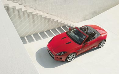 2014 Jaguar F-Type wallpaper thumbnail.