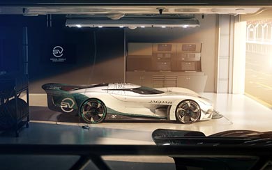 2020 Jaguar Vision Gran Turismo SV Concept wallpaper thumbnail.