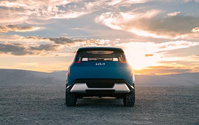 2021 Kia EV9 Concept wallpaper thumbnail.