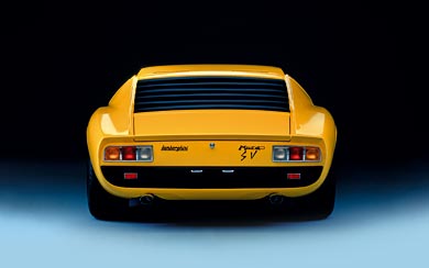 1971 Lamborghini Miura SV wallpaper thumbnail.