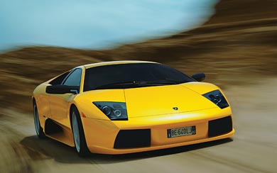 2002 Lamborghini Murcielago wallpaper thumbnail.