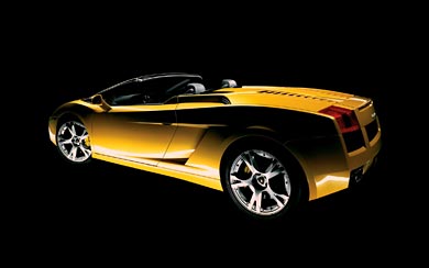 2006 Lamborghini Gallardo Spyder wallpaper thumbnail.