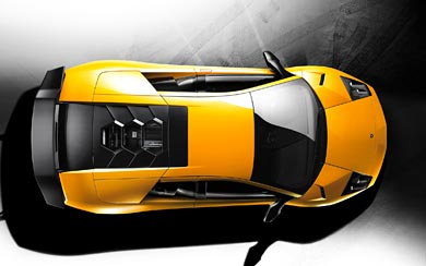 2009 Lamborghini Murcielago LP670-4 Super Veloce wallpaper thumbnail.