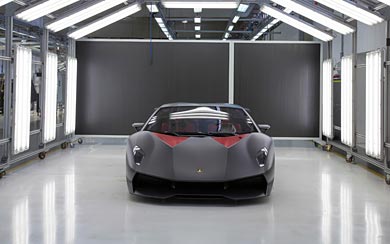 2010 Lamborghini Sesto Elemento Concept wallpaper thumbnail.