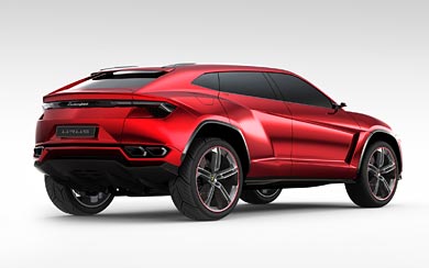 2012 Lamborghini Urus Concept wallpaper thumbnail.