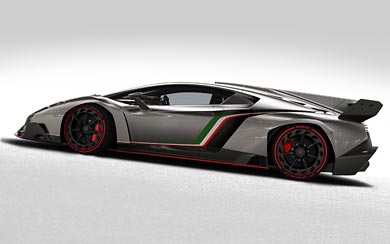 2013 Lamborghini Veneno wallpaper thumbnail.