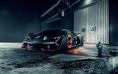 2017 Lamborghini Terzo Millennio Concept wallpaper thumbnail.
