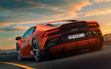 2019 Lamborghini Huracan EVO wallpaper thumbnail.