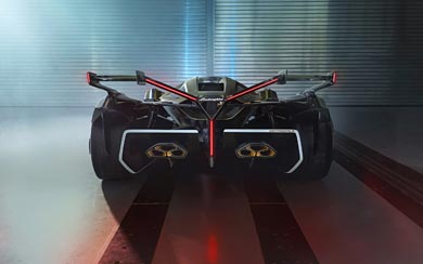 2019 Lamborghini Lambo V12 Vision Gran Turismo Concept wallpaper thumbnail.