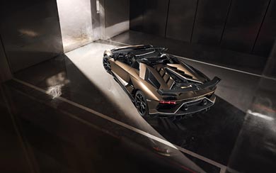 2020 Lamborghini Aventador SVJ Roadster wallpaper thumbnail.