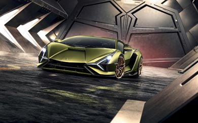 2020 Lamborghini Sian wallpaper thumbnail.