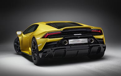 2021 Lamborghini Huracan EVO RWD wallpaper thumbnail.