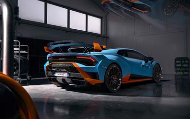 2021 Lamborghini Huracan STO wallpaper thumbnail.