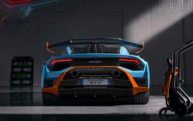 2021 Lamborghini Huracan STO wallpaper thumbnail.