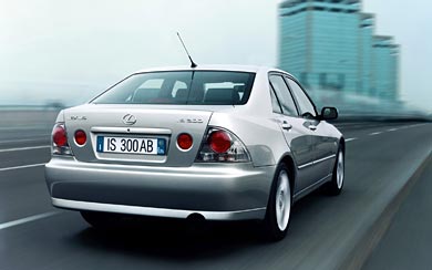 2001 Lexus IS 300 wallpaper thumbnail.
