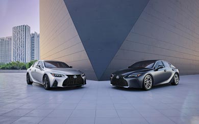 2021 Lexus IS wallpaper thumbnail.
