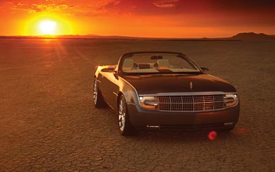 2004 Lincoln Mark X Concept wallpaper thumbnail.