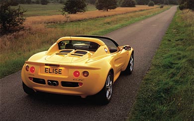 1996 Lotus Elise wallpaper thumbnail.