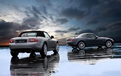 2008 Mazda MX-5 wallpaper thumbnail.