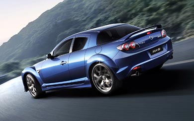 2009 Mazda RX-8 wallpaper thumbnail.